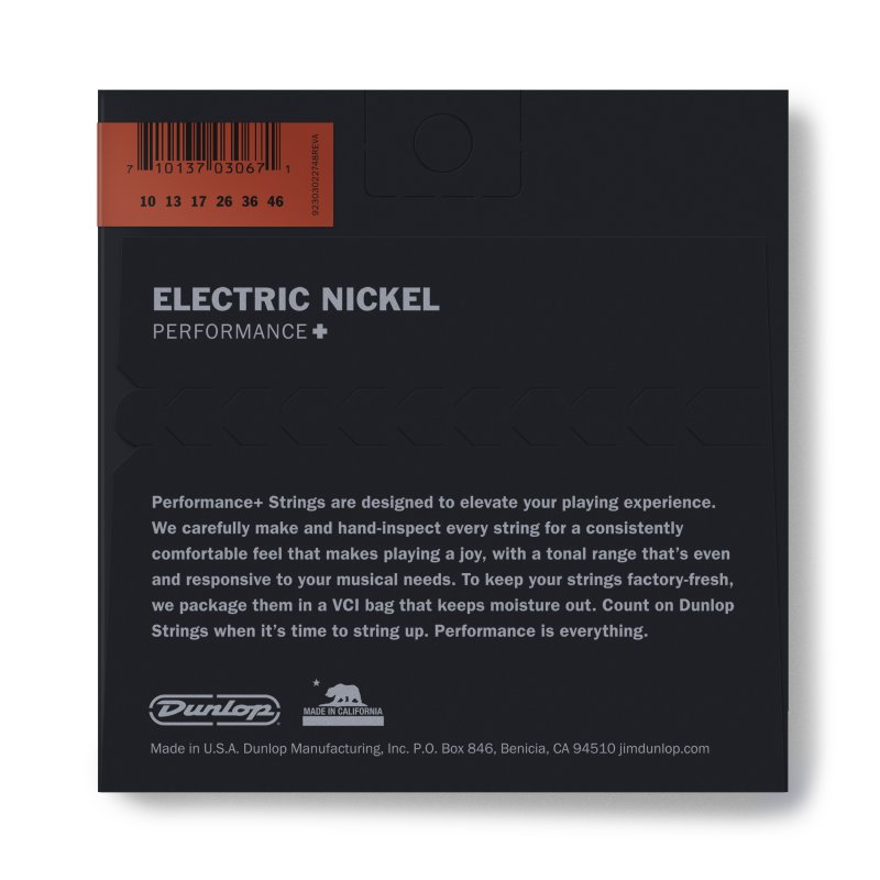 DUNLOP CORDES ELECT 10-46 NICKEL - Image 2