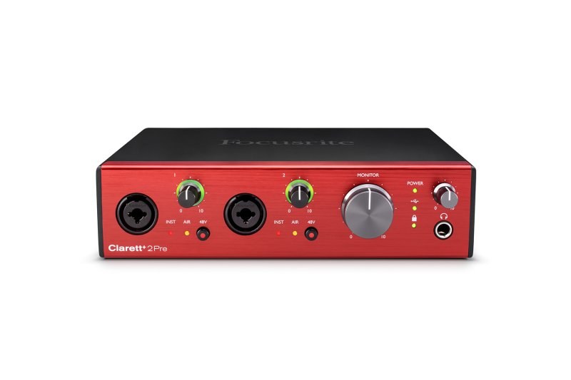 Focusrite Clarett+ 2Pre, interface audio USB-C 10 entrées et 4 sorties - Image 2