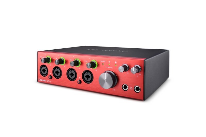 Focusrite Clarett+ 4Pre, interface audio USB-C 18 entrées et 8 sorties - Image 3