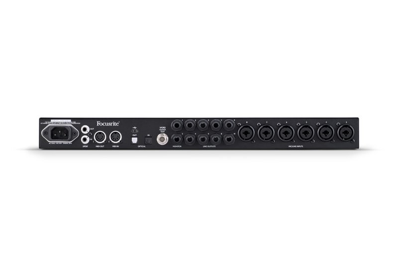 Focusrite Clarett+ 8Pre, interface audio USB-C en rack 18 entrées et 20 sorties - Image 2