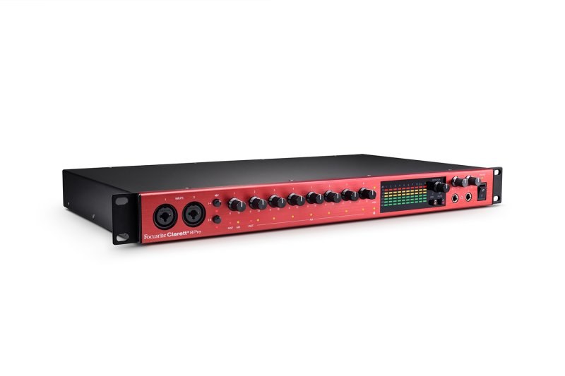 Focusrite Clarett+ 8Pre, interface audio USB-C en rack 18 entrées et 20 sorties - Image 3