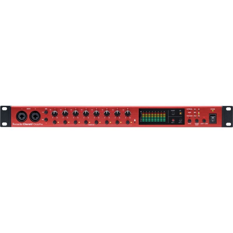 Focusrite Clarett+ OctoPre, préamplificateur micro 8 canaux ADAT - Image 4