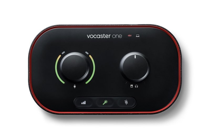 Focusrite Vocaster One Studio, ensemble podcast avec interface, micro dynamique et casque - Image 7