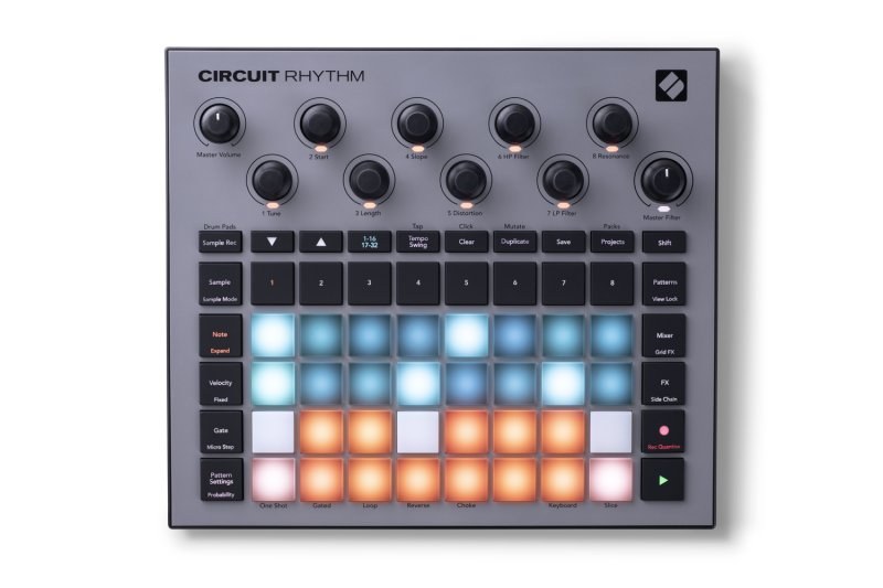 Novation Circuit Rhythm, groovebox et échantillonneur autonome - Image 2