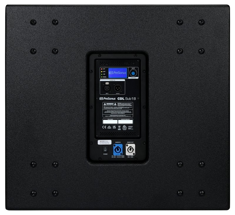 PreSonus CDL Sub18, subwoofer amplifié 18 po - Image 2