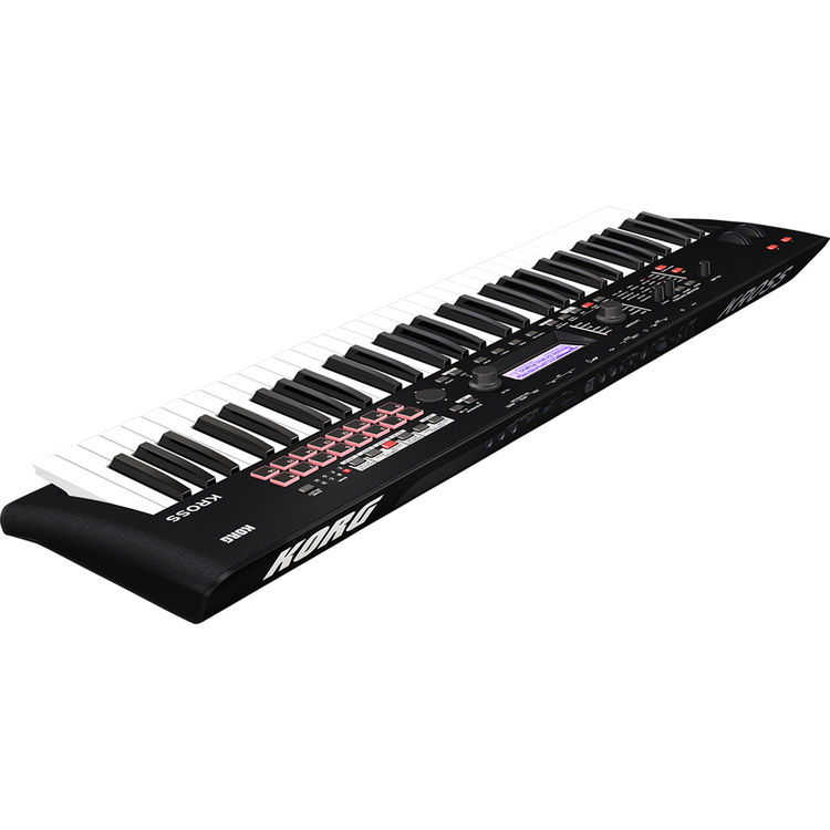 Korg KROSS 2-61 - Synthétiseur Workstation Portable 61 Touches sur Piles - Noir Mat - Image 2