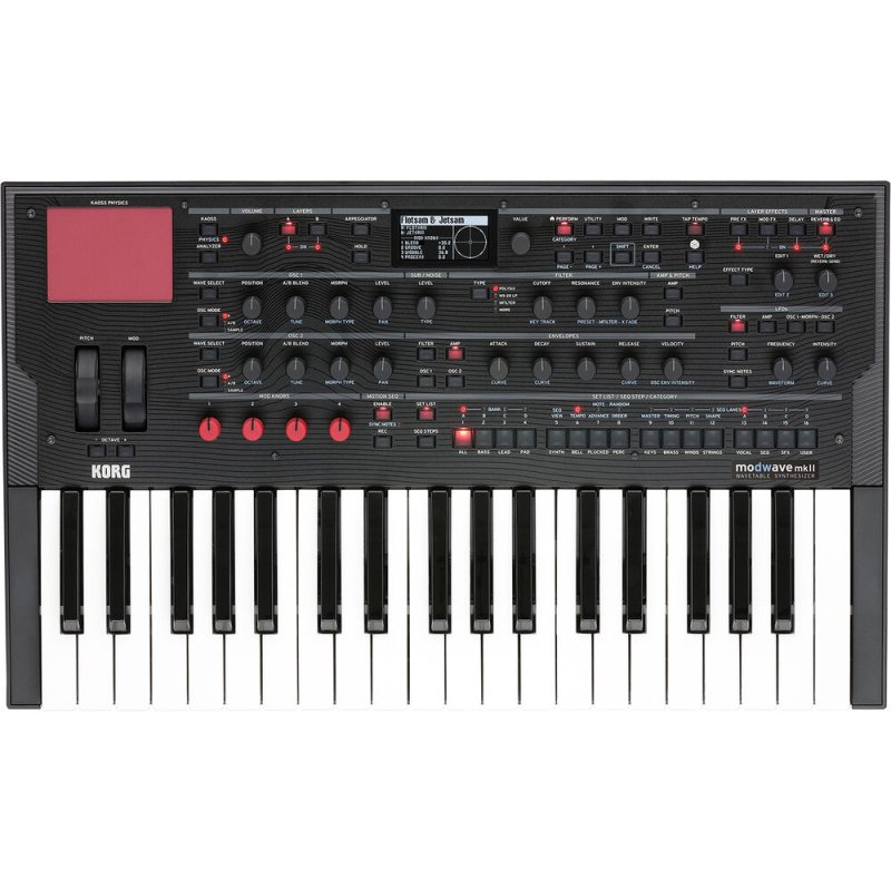 Korg modwave MK II - Synthétiseur Wavetable 37 Touches avec Kaoss Physics et Motion Sequencing 2.0 - Image 3