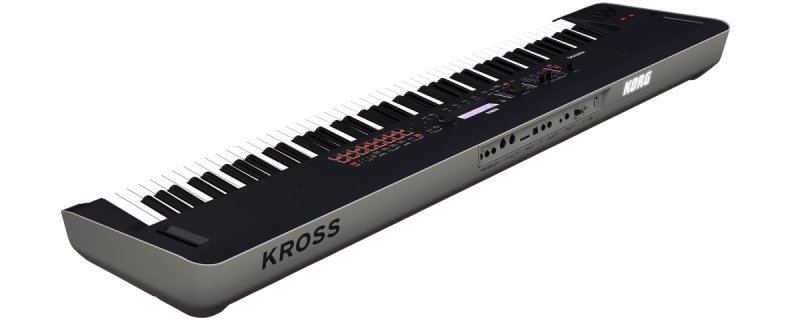 Korg KROSS 2-88 - Synthétiseur Workstation 88 Touches NH sur Piles - Noir Mat - Image 2