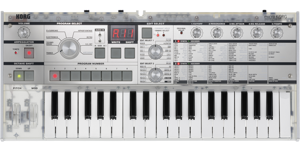 Korg MicroKorg-CR Synthétiseur et Vocodeur Édition Crystal - Image 6