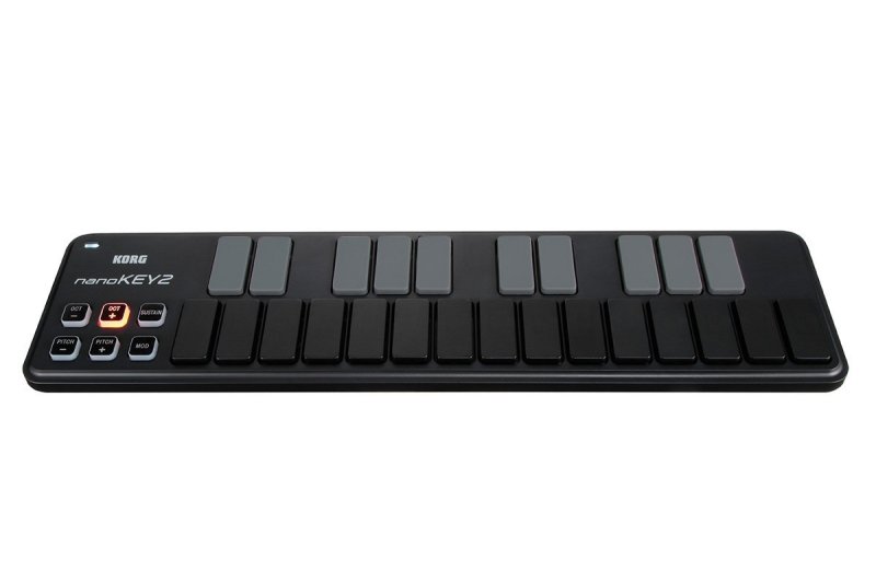 Korg nanoKEY2 - Contrôleur MIDI USB Slim 25 Touches - Noir - Image 2
