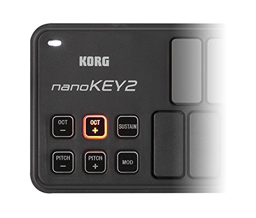 Korg nanoKEY2 - Contrôleur MIDI USB Slim 25 Touches - Noir - Image 4