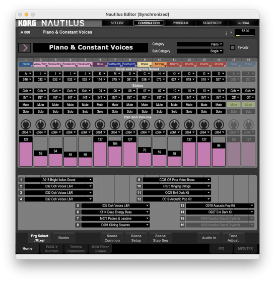 Korg NAUTILUS73 - 73-Key Digital Workstation - Image 19