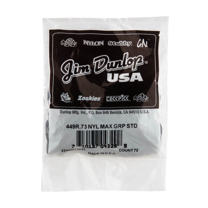 Plectre Dunlop Maxgrip pqt 72 - Image 4