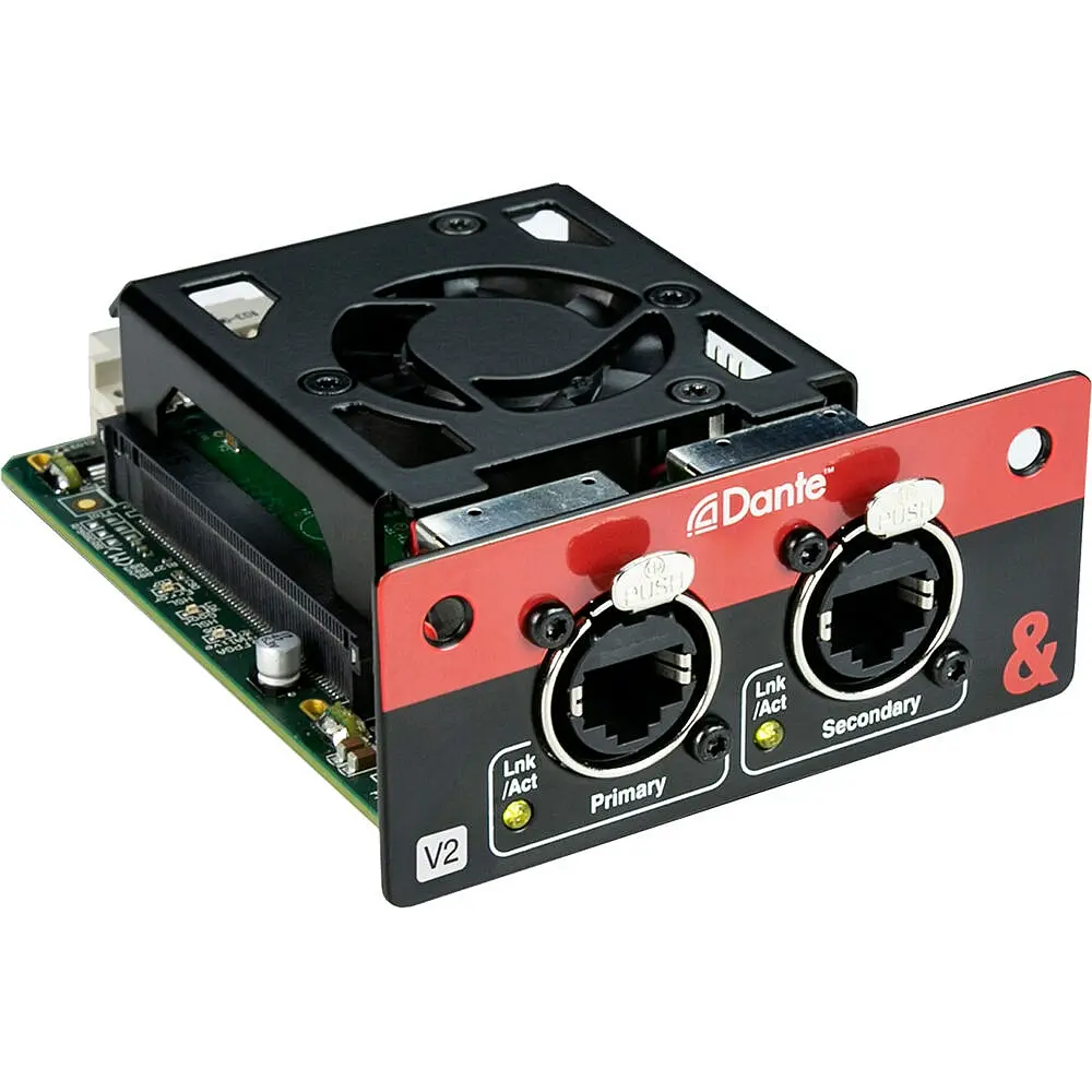 Allen & Heath SQ-DANTE64-V2 - Carte d'Extension - Audio Réseau