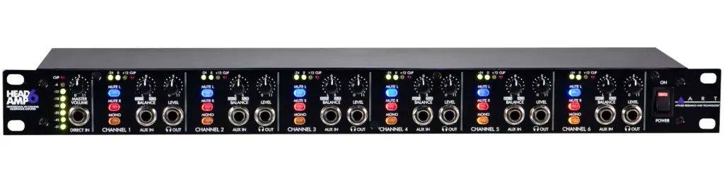 Art HEADAMP6PRO - Amplificateur Pour Écouteurs - Performance Audio