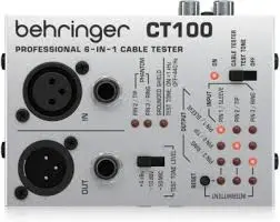 Behringer CT100 - Testeur de Câbles - Fiabilité Audio