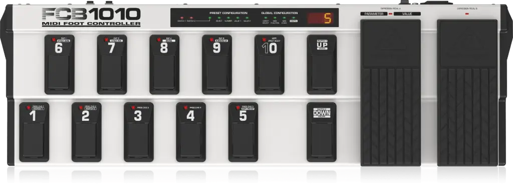 Behringer FCB1010 - Pédalier MIDI - Contrôle Ultime