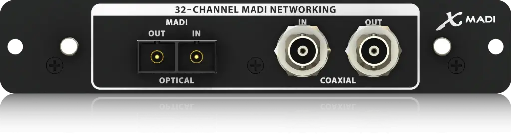 Behringer X-MADI - Carte d'Extension Audio - Connectivité MADI