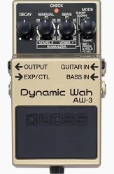 Boss AW-3 - Dynamic Wah Pedal - Guitar Effects