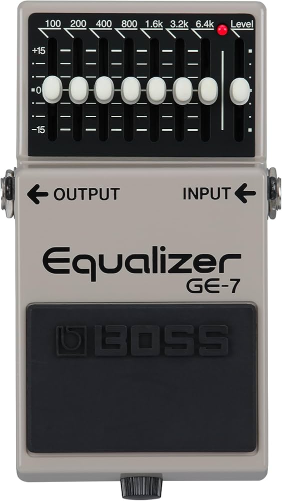 Boss GE-7 - Pédale Égalisateur 7 Bandes - Guitare