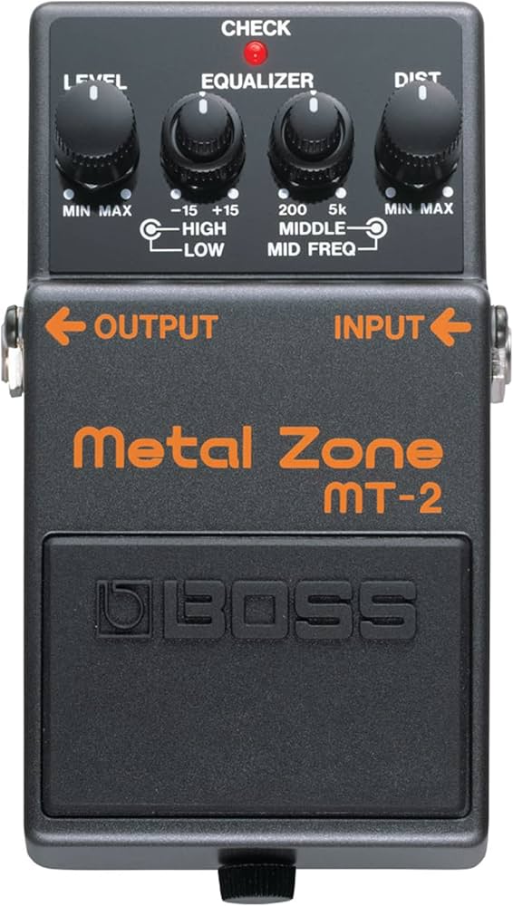 Boss MT-2 - Metal Zone Distortion Pedal - Guitar Effect