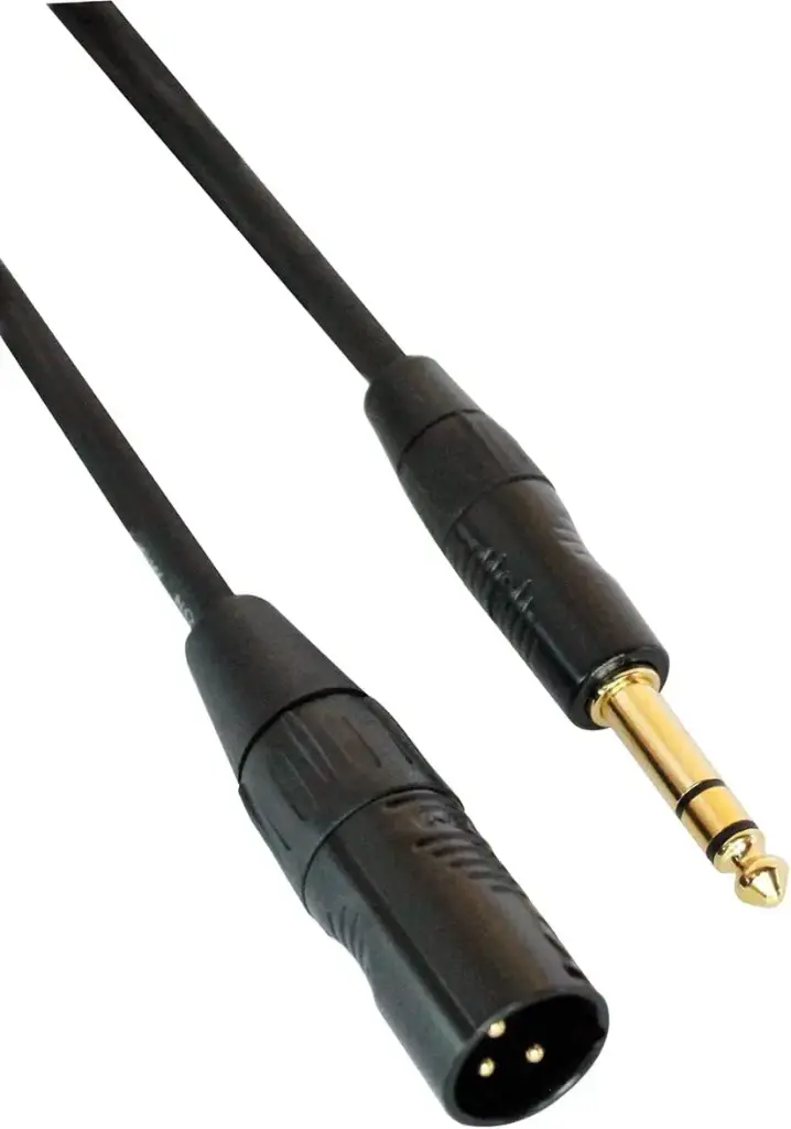 Digiflex C6-XMS U - 1/4" TRS to XLR(M) 6ft Cable