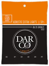 Darco 41Y18D510 - Cordes Acoustiques 80/20 10-47