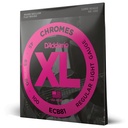 D'Addario ECB81 - Flatwound Bass Strings [Light 45-100]