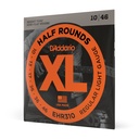 D'Addario EHR310 - Cordes Guitare Électrique [Demi-Rond 10-46]