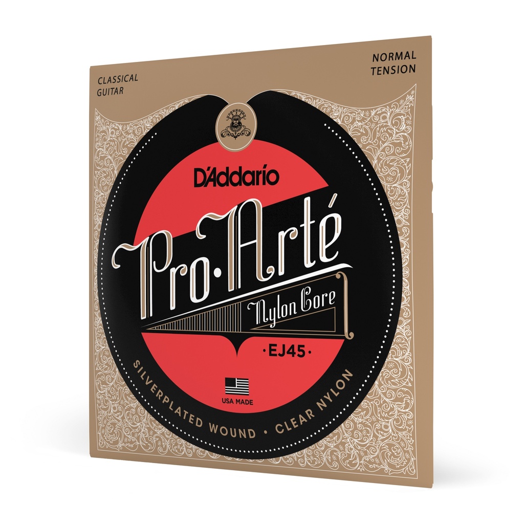 D'Addario EJ45 - Cordes Classiques Nylon [Normal Tension]