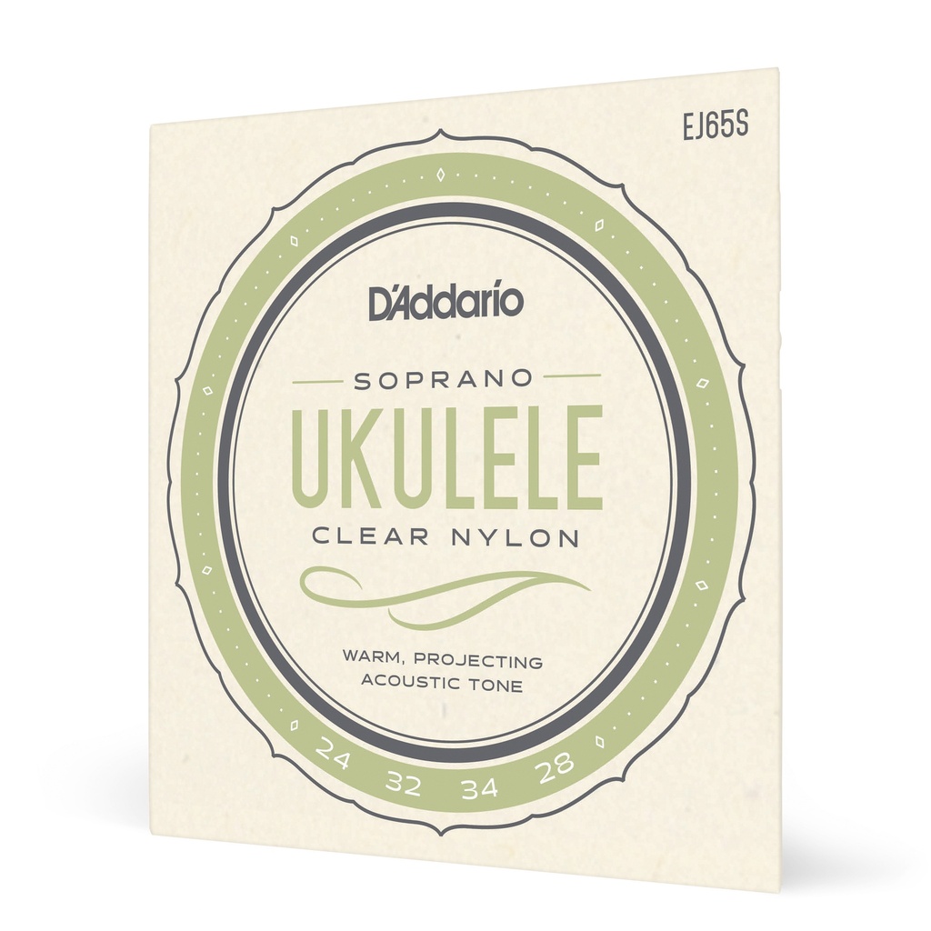 D'Addario EJ65S - Cordes Ukulélé Soprano [Pro-Arté]
