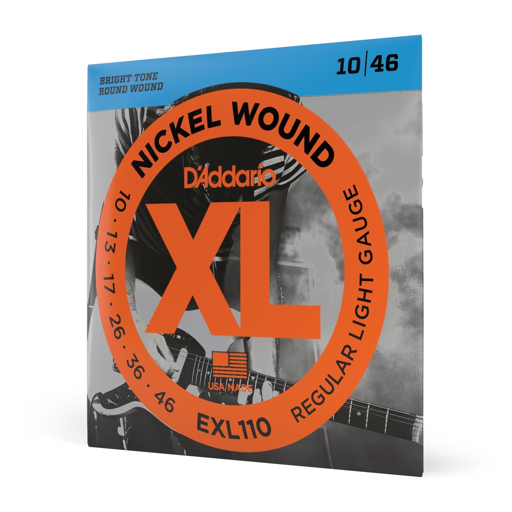 D'Addario Strings - D'Addario EXL110 Nickel Wound Electric Guitar S...
