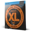 D'Addario Strings - EXL160-5 - D'Addario Cordes en nickel pour basse 5 cordes D'Addario EXL160-5, Medium, 50-135, cordes longues