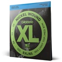 D'Addario EXL165 - Cordes Basse Nickel [Custom Light 45-105]