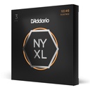 D'Addario NYXL1046-3P - Cordes Guitare Électrique [Regular Light, 3 jeux]