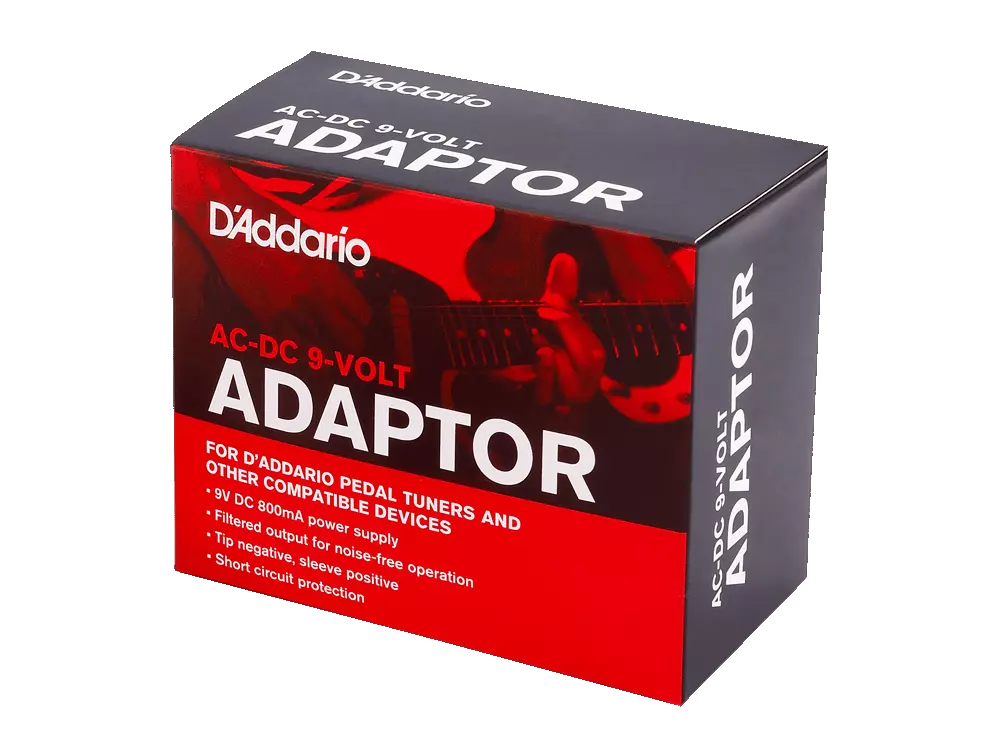 D'addario Power Supply 9V 800mA Centre Negatif