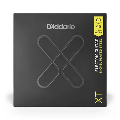 D'Addario Strings - XTE0946 - D'Addario XT Electric Nickel Plated Steel, Super Light Top/Regular Bottom, 09-46