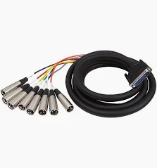 Digiflex DB25 to XLR Male
