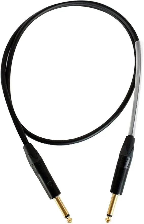 Digiflex CPP-10-BLACK CABLE INST 1/4 STUDIO SERIES 10'
