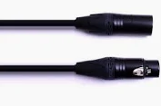 Digiflex CXX-C4-25-BLACK CABLE L-4E6S XLR(F)/XLR(M) 25'