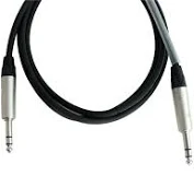 Digiflex NSS-6 - Câble Stéréo TRS 1/4" à 1/4" 6 pieds