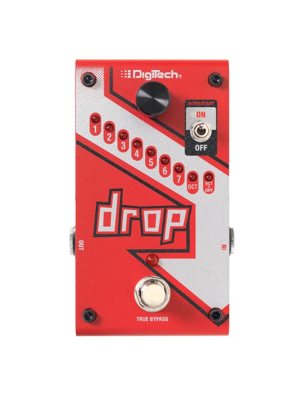 DigiTech Drop - Pédale d'Accordage Polyphonique - Descente de Tonalité