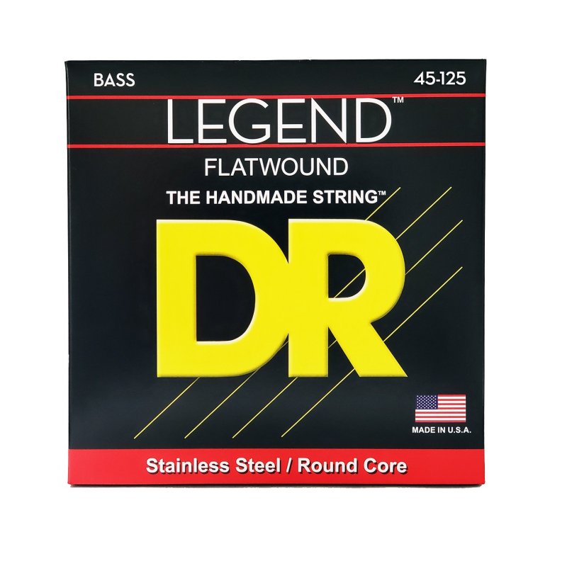 DR FL5-45 - Cordes de Basse Flatwound LEGEND