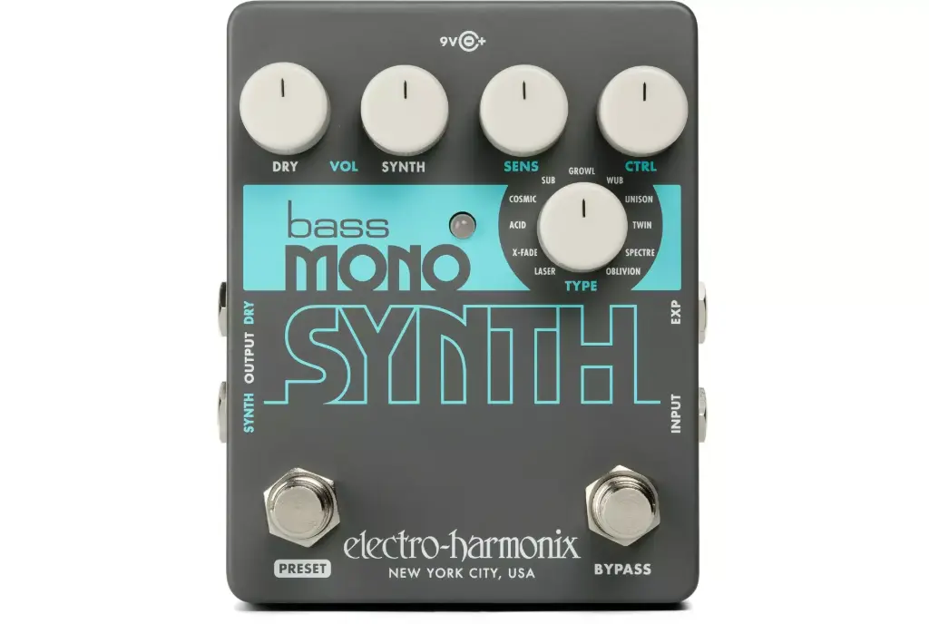 Electro-Harmonix Bass Mono Synth - Pédale de Synth de Basse