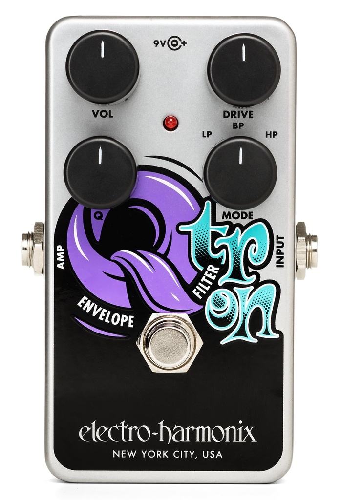 Electro-Harmonix Pédale Nano Q-Tron pour filtre à contrôle par enveloppe avec bouclage d’effets