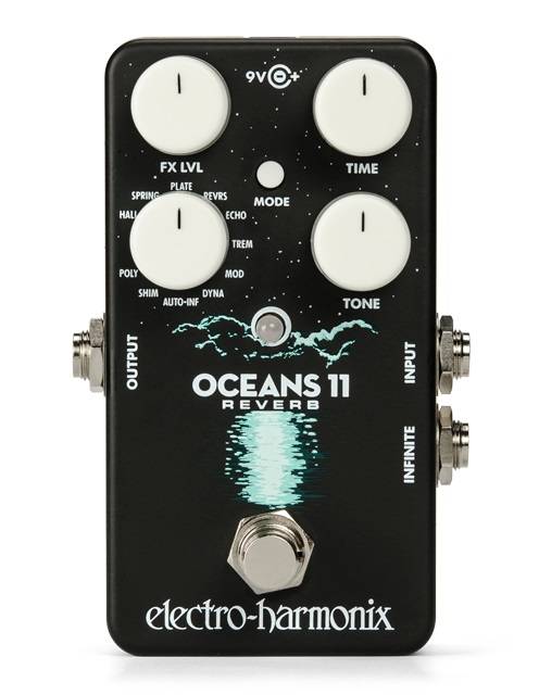 Electro-Harmonix Ocean's 11 - Reverb Pedal - Versatile Effects