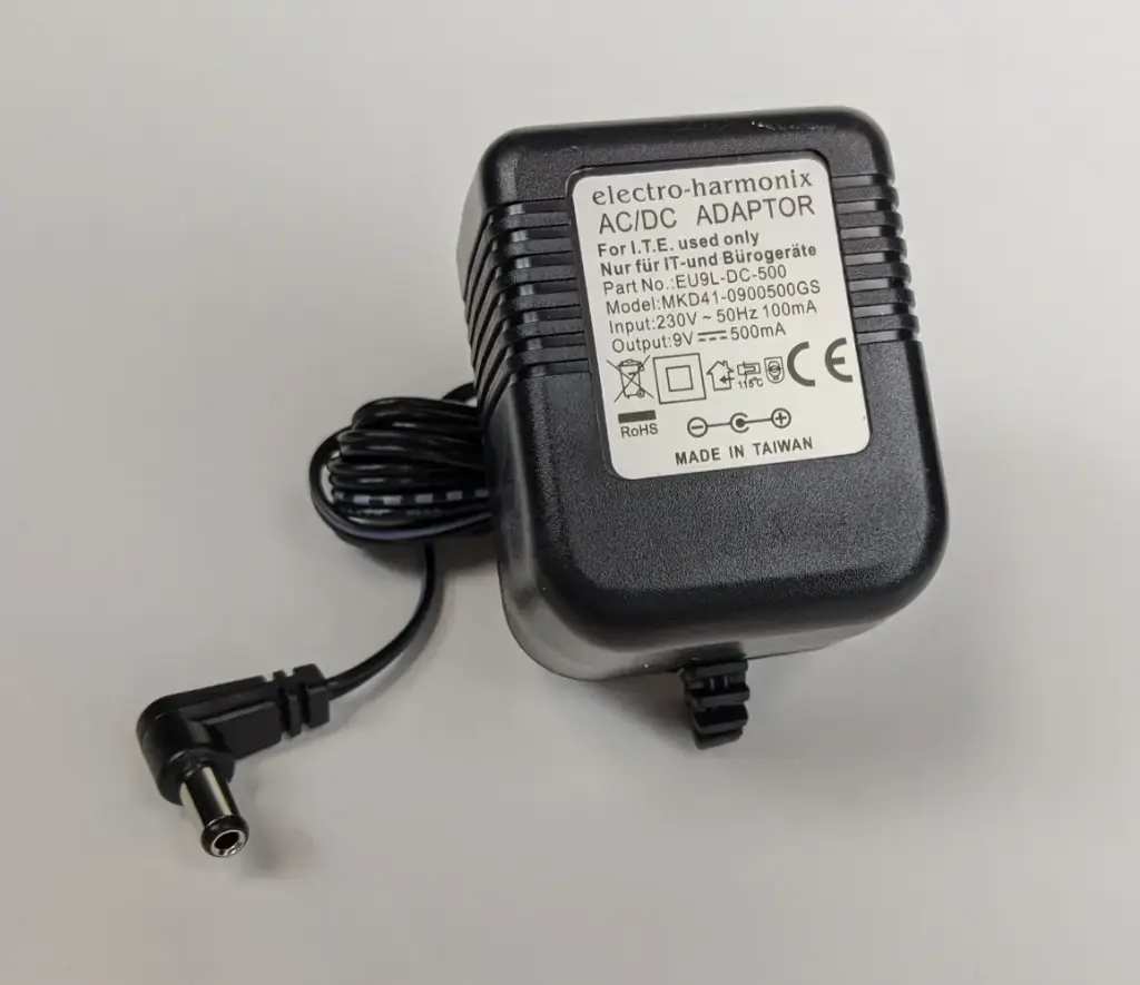 Electro-Harmonix US9-L-DC-500A 9V - Alimentation Pédale - Centre Positif