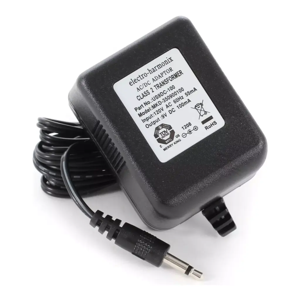 Electro-Harmonix US9DC-100 - 9V 100mA Center Positive AC Adapter