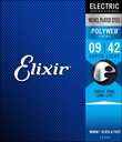 Elixir 12000 Cordes pour Guitare Électrique 9-42