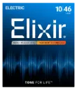 Elixir Strings Cordes électriques légères NANOWEB (.010 - .046)
